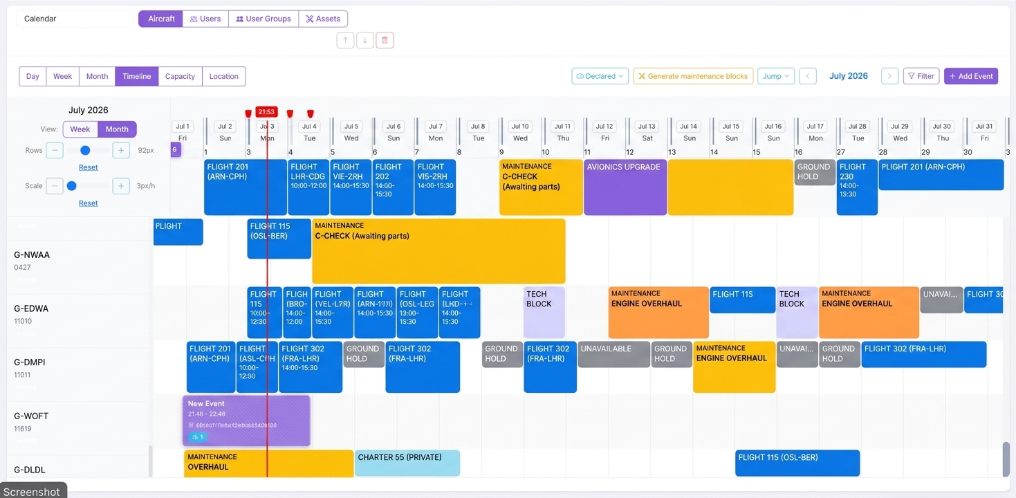 Scheduling Engine
