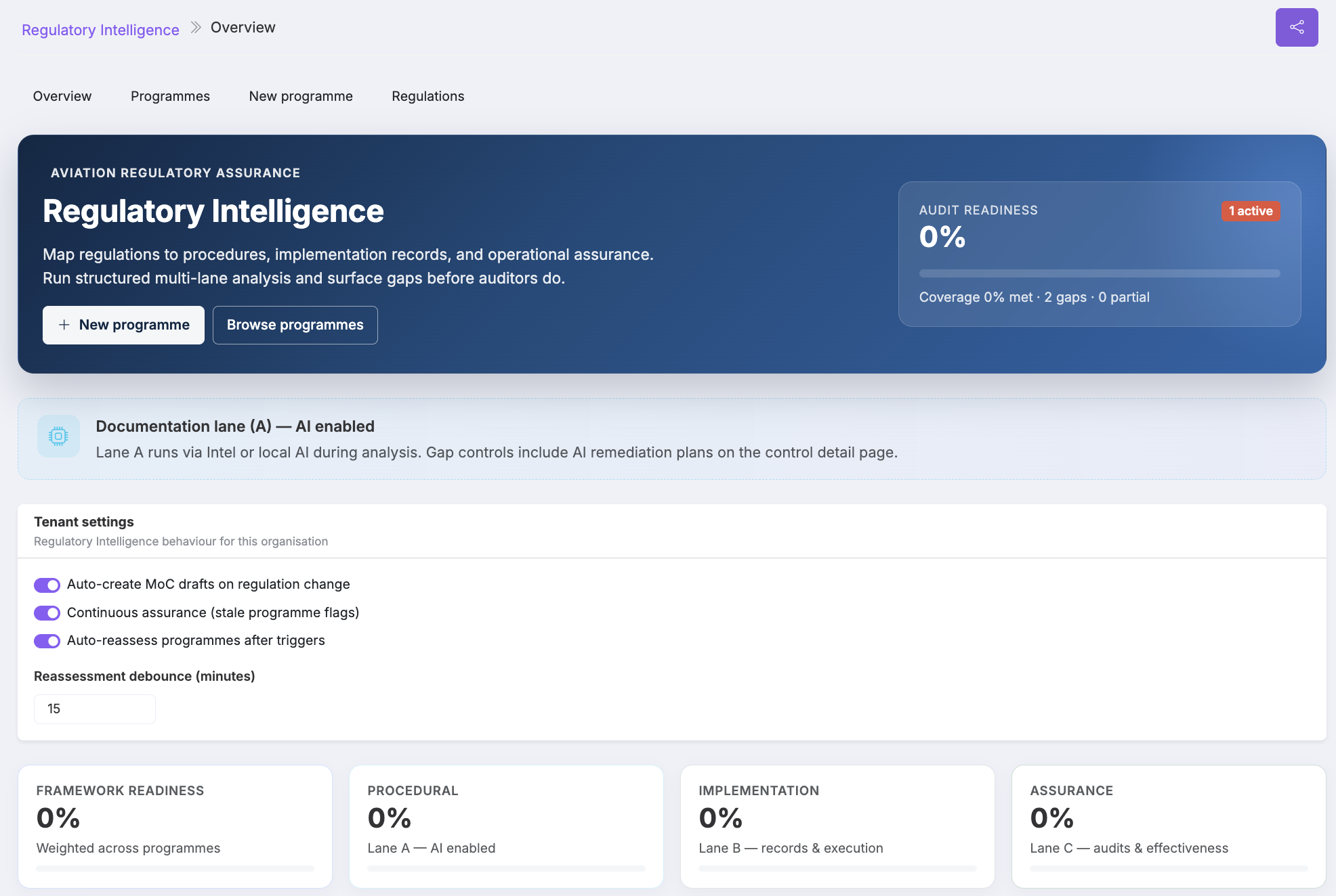 Regulation Intelligence